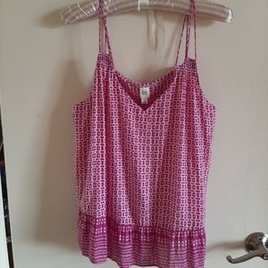 Gap PINK spaghetti strap  summer TOP 👚